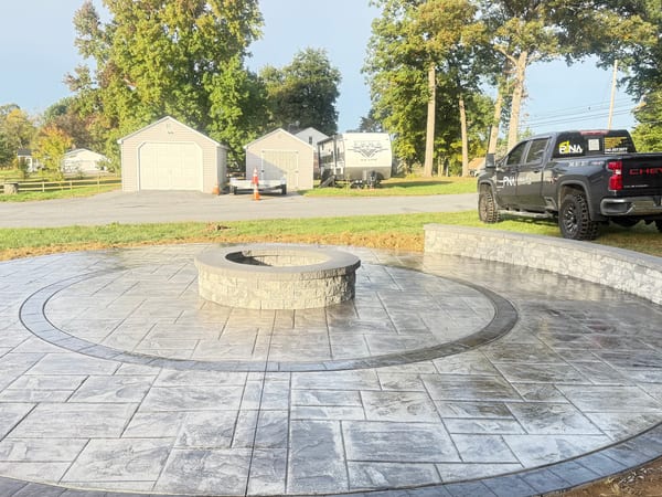 Stamped Concrete Patio — Rockville, MD